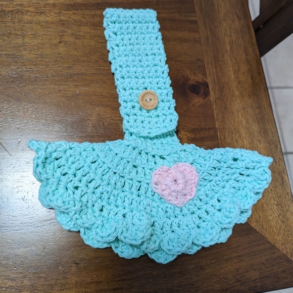 💞 2/$20 HAND CRAFTED Crocheted Towel Toppers - Picture 3 of 12